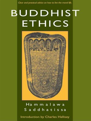 cover image of Buddhist Ethics